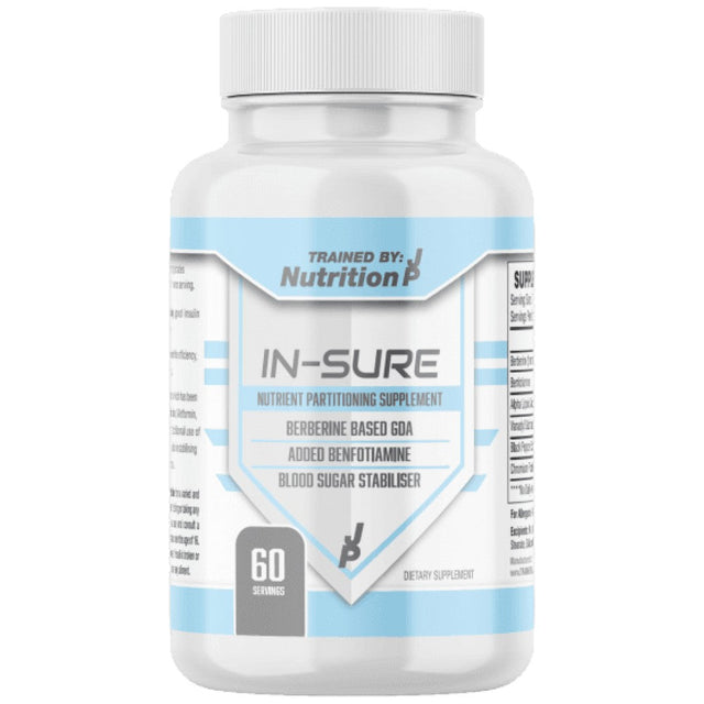 In-Sure | with Berberine and Benfotiamine - 120 капсули  Trained by JP - Nutra Best Bulgaria