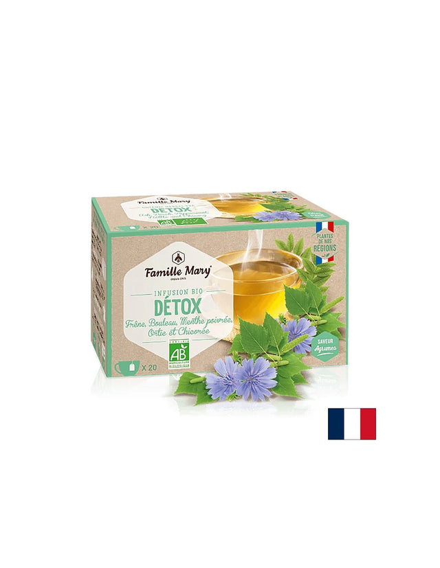 Infusion bio detox/ Чай за детоксикация, 20 филтърни пакетчета - Nutra Best