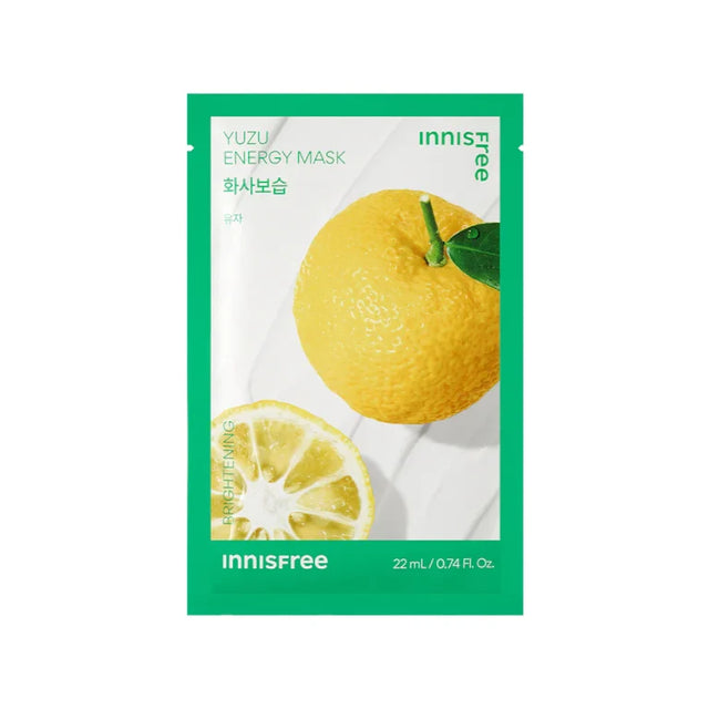 Innisfree - Yuzu Energy Mask, 22ml  Innisfree - Nutra Best Bulgaria