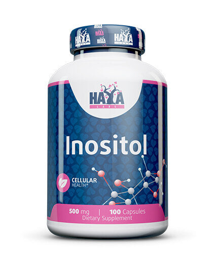 Inositol 500 mg. / 100 Caps.  Haya Labs - Nutra Best Bulgaria