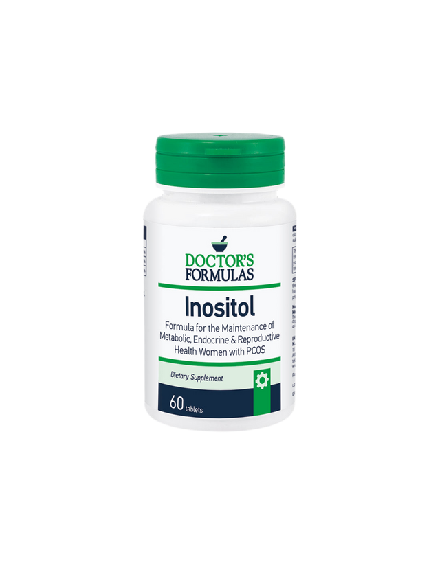Inositol / Инозитол формула с фолиева киселина и витамини В6 и В12, 60 таблетки Doctor’s Formulas  Doctor’s Formulas - Nutra Best Bulgaria