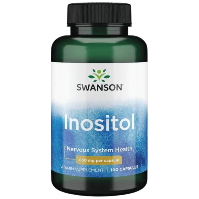 Inositol 650 mg - 100 капсули  Swanson - Nutra Best Bulgaria
