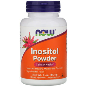 Inositol Powder - 113 грама  NOW Foods - Nutra Best Bulgaria