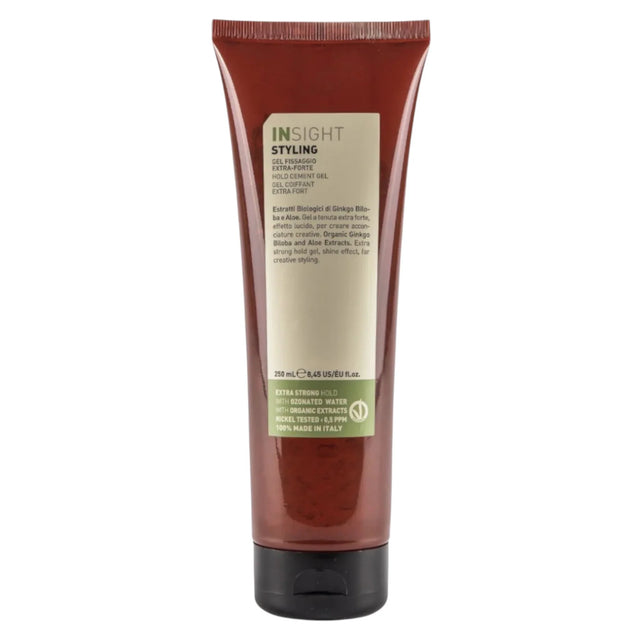 Insight, Gel Cement, Hair Styling Gel, Extra strong hold, 250 ml *Tester  Insight - Nutra Best Bulgaria