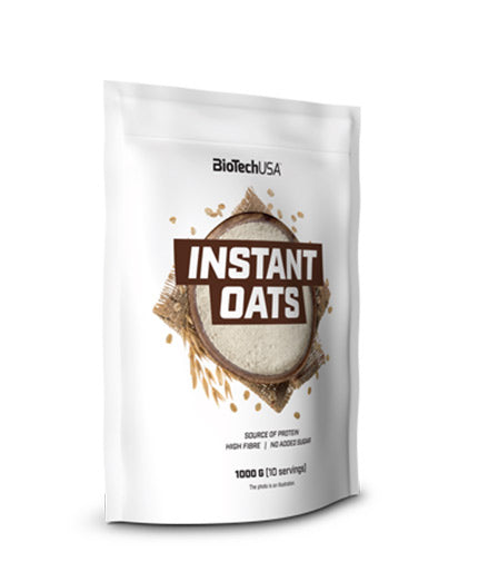Instant Oats - 1.00 kg  BioTech USA - Nutra Best Bulgaria