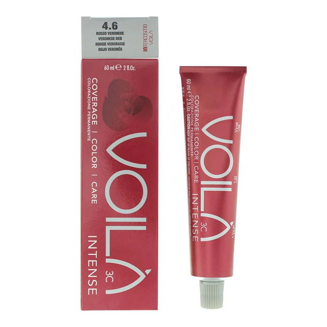 Intercosmo, Voila 3C Intense, Permanent Hair Dye, 4.6 Veronese Red, 71 ml  Intercosmo - Nutra Best Bulgaria