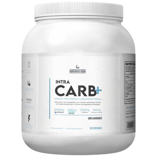 Intra Carb+ | with Cluster Dextrin and D-Ribose 924 грама  Supplement Needs - Nutra Best Bulgaria