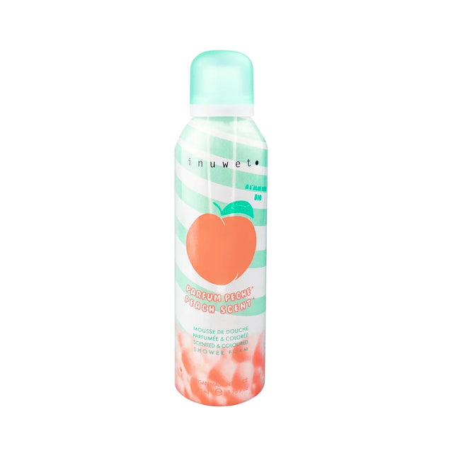 Inuwet, Peach, Vegan & Natural Ingredients, Hydrating & Softening, Shower Mousse, 200 ml  Inuwet - Nutra Best Bulgaria