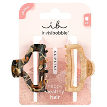 Invisibobble - Clipstar M Golden Roar - hair clip ( 2 pcs )  Invisibobble - Nutra Best Bulgaria