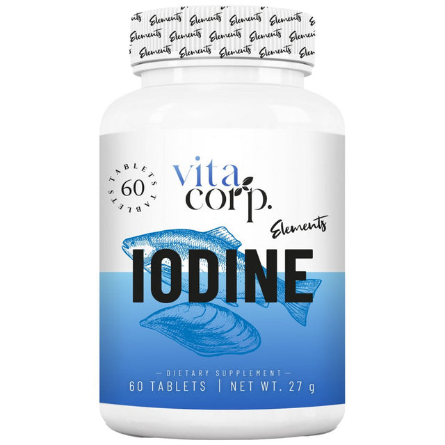 Iodine 100 mcg - 60 Таблетки  VitaCorp - Nutra Best Bulgaria