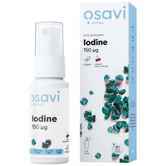 Iodine Oral Spray 150 mcg - 26 мл  Osavi - Nutra Best Bulgaria