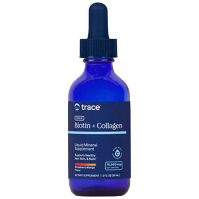 Ionic Biotin + Collagen - 59 мл  Trace Minerals - Nutra Best Bulgaria