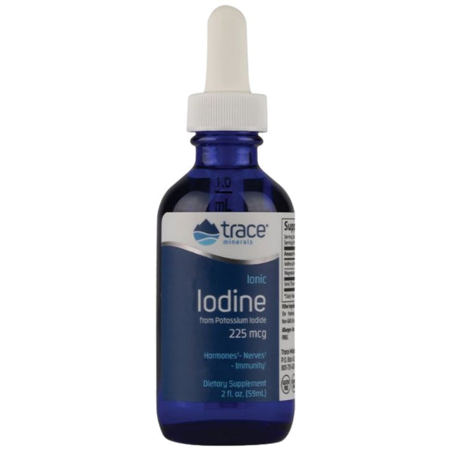 Ionic Iodine 225 mcg - 59 мл  Trace Minerals - Nutra Best Bulgaria