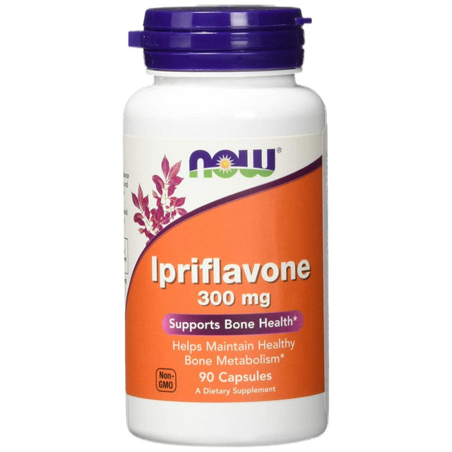 Ipriflavone 300 mg - 90 капсули  NOW Foods - Nutra Best Bulgaria