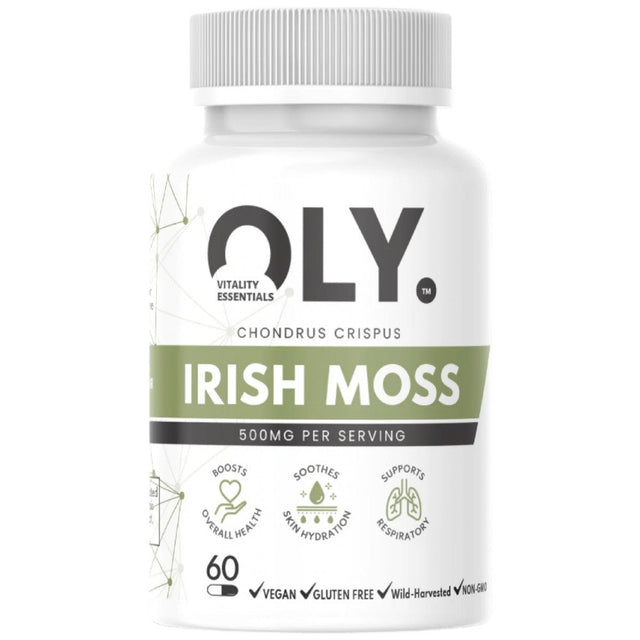 Irish Moss 500 mg - 60 капсули  Oly. - Nutra Best Bulgaria