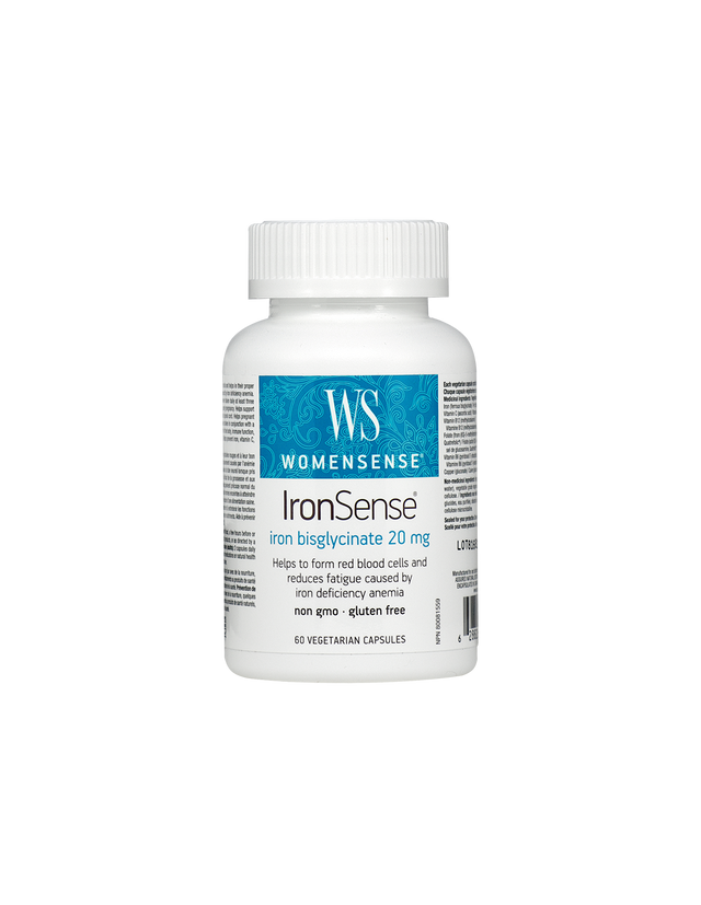 Iron Sense 668 mg - 60 капсули  Natural Factors - Nutra Best Bulgaria