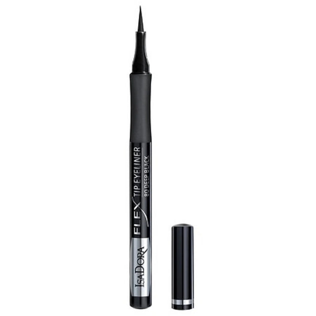 IsaDora, Flex Tip, Liquid Eyeliner, 80, Deep Black, 1 ml  IsaDora - Nutra Best Bulgaria