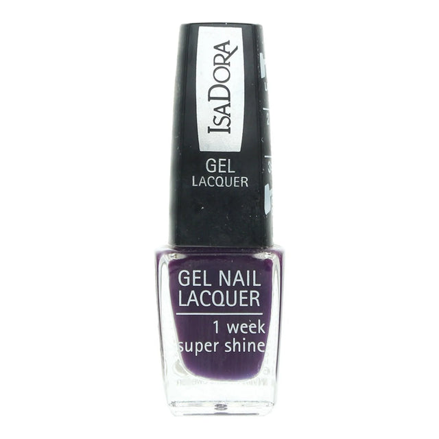 IsaDora, Gel Lacquer, Glossy, Nail Polish, 247, Purple Passion, 6 ml  IsaDora - Nutra Best Bulgaria