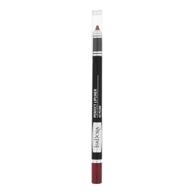 IsaDora, Perfect, Vitamin E, Lip Liner, 42, Plum, 1.2 g  IsaDora - Nutra Best Bulgaria