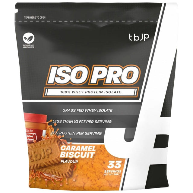 Iso Pro | 100% Whey Protein Isolate - 1000 грама  Trained by JP - Nutra Best Bulgaria