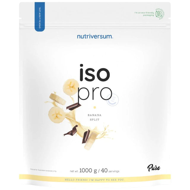 Iso Pro Pure Whey | Isolate with N-Zyme System - 1000 грама  Nutriversum - Nutra Best Bulgaria