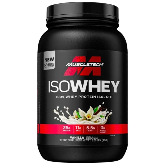 Iso Whey | 100% Whey Protein Isolate - 907 грама  MuscleTech - Nutra Best Bulgaria