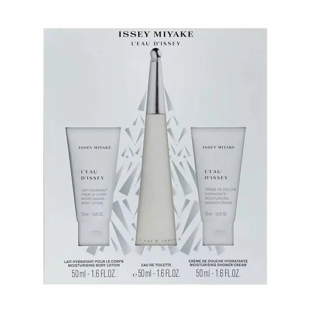 Issey Miyake L'Eau D'Issey Eau De Toilette Spray 50ml Set 3 Pieces  ISSEY MIYAKE - Nutra Best Bulgaria