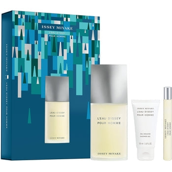 Issey Miyake - L´Eau D´Issey Pour Homme Dárková sada EDT 125 ml, miniaturka EDT 10 ml a sprchový gel 50 ml - 125ml  Issey Miyake - Nutra Best Bulgaria
