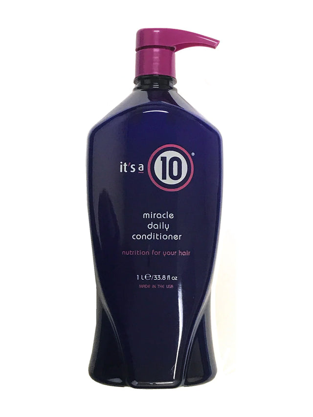 It's a 10, Miracle Moisture Daily, Hair Conditioner, For Volume, 1000 ml  It`s a 10 - Nutra Best Bulgaria