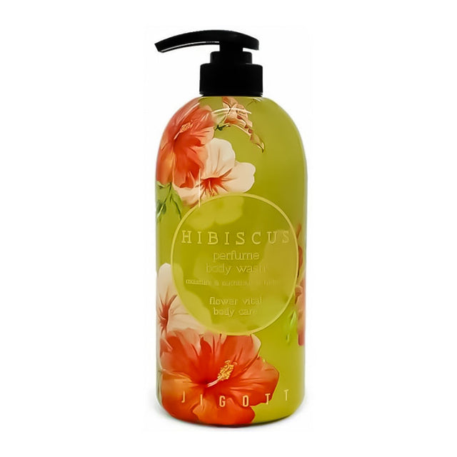 JIGOTT Hibiscus Perfume Body Lotion 500 ml  Jigott - Nutra Best Bulgaria