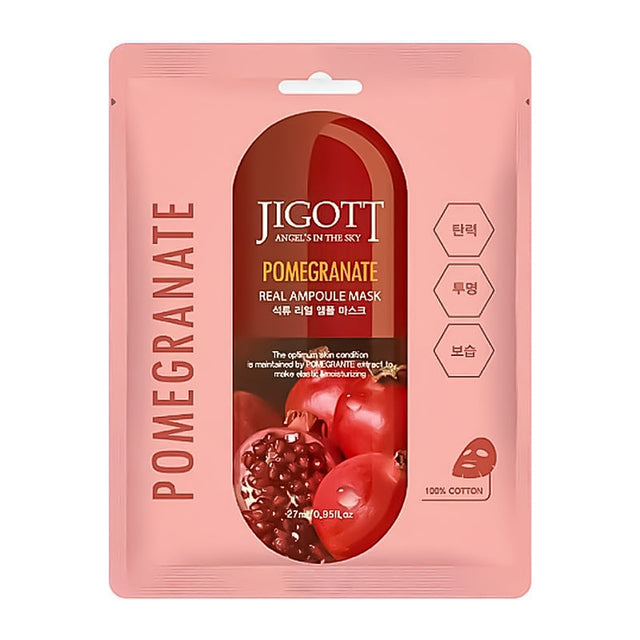 JIGOTT POMEGRANATE Real Ampoule Mask 27 ml  Jigott - Nutra Best Bulgaria