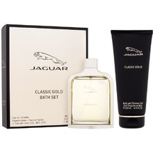 Jaguar - Classic Gold Dárková sada EDT 100 ml a sprchový gel 200 ml - 100ml  Jaguar - Nutra Best Bulgaria
