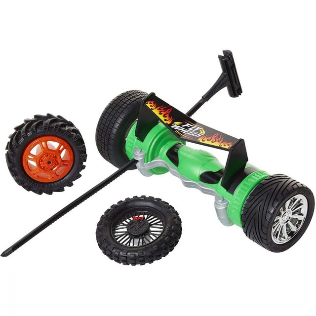 Jakks Pacific, 4 Tyres + Turbo Launcher, Jakks Pacific, Fly Wheels, Green, For Boys, 8+ years  Jakks Pacific - Nutra Best Bulgaria