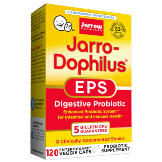 Jarro-Dophilus EPS 5B - Пробиотик - 120 капсули  Jarrow Formulas - Nutra Best Bulgaria