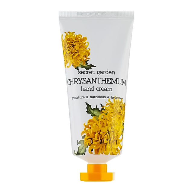 Jigott Secret Garden Chrysanthemum Hand Cream 100 ml  Jigott - Nutra Best Bulgaria