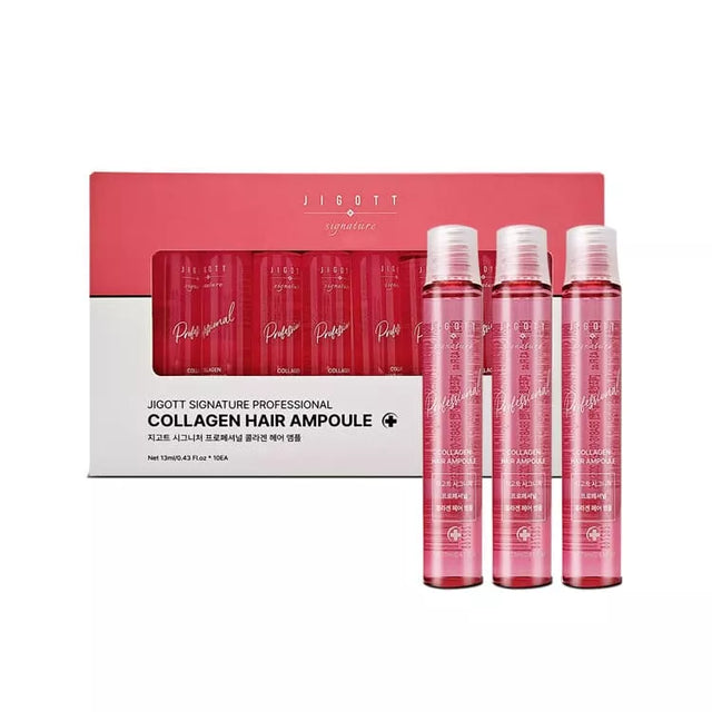Jigott - Signature Professional Collagen Hair Ampoule, 13ml*10ea  Jigott - Nutra Best Bulgaria