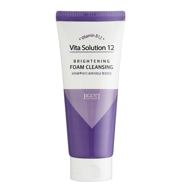 Jigott - Vita Solution 12 Brightening Foam Cleansing, 180ml  Jigott - Nutra Best Bulgaria