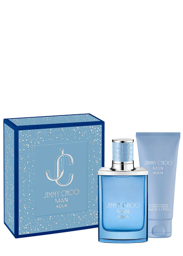 Jimmy Choo - Jimmy Choo Man Aqua Gift Set EDT 50 ml and Shower Gel 100 ml - 50ml - Feel You