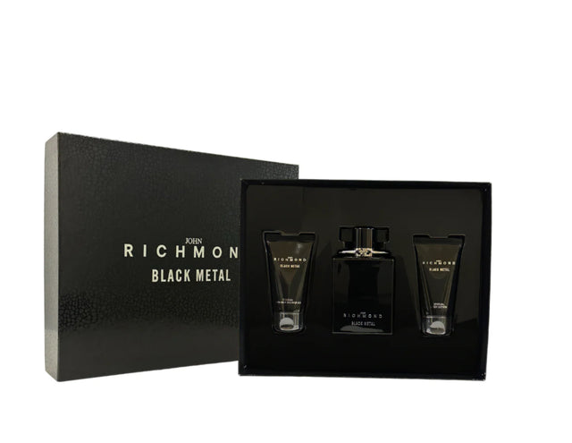 John Richmond Black Metal EDP 100 ml + SG 50 ml + 50 ml D  JOHN RICHMOND - Nutra Best Bulgaria
