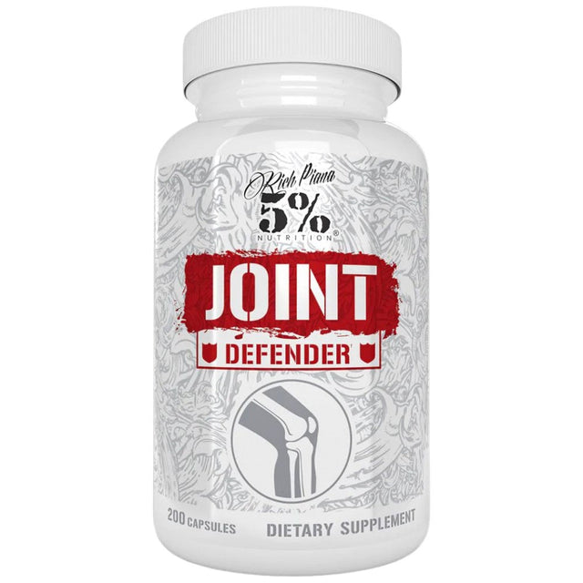 Joint Defender | Maximum Joint Support - 200 капсули  Rich Piana 5% Nutrition - Nutra Best Bulgaria