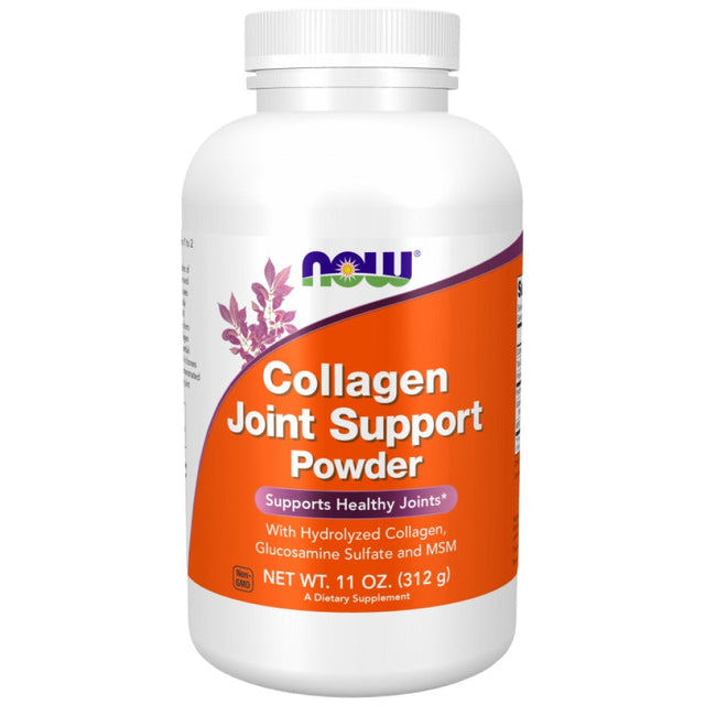 Joint Support Powder - 312 грама  NOW Foods - Nutra Best Bulgaria