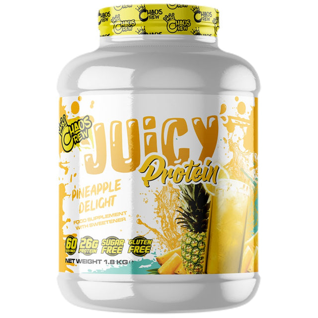 Juicy Protein V2 | with Hydrolyzed Collagen & Whey Hydrolysate - 1800 грама  Chaos Crew - Nutra Best Bulgaria