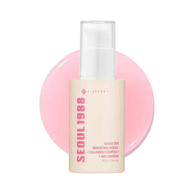 K-SECRET - SEOUL 1988 Boosting Serum : Collagen Complex 7 + Red Ginseng - 30ml  K-SECRET - Nutra Best Bulgaria