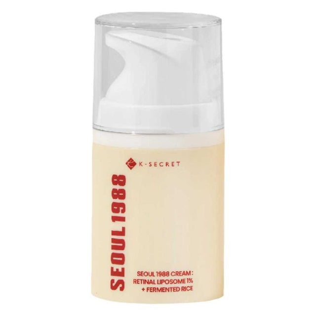 K-SECRET - SEOUL 1988 Cream: Retinal Liposome 1% + Fermented Rice, 50ml  K-secret - Nutra Best Bulgaria