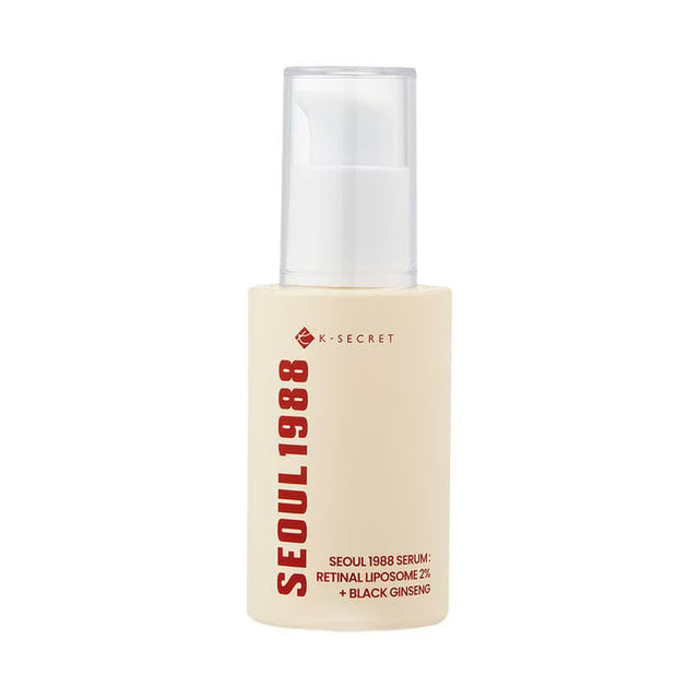 K-SECRET - SEOUL 1988 Serum: Retinal Liposome 2% + Black Ginseng, 30ml  K-secret - Nutra Best Bulgaria