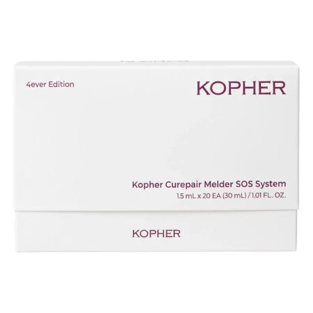 KOPHER - Curepair Melder SOS System - Brightening and Firming Facial Treatment - 1.5ml x 20pcs  KOPHER - Nutra Best Bulgaria