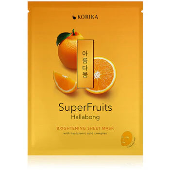 KORIKA - Superfruits Hallabong Brightening Sheet Mask - 25.0g  KORIKA - Nutra Best Bulgaria