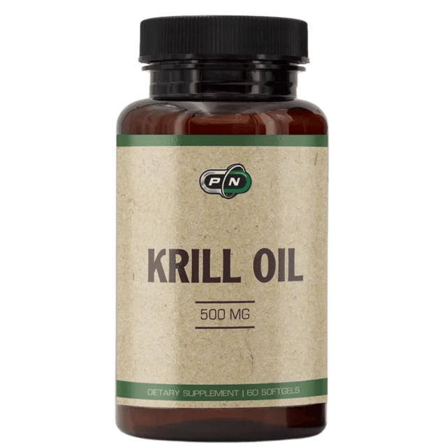 KRILL OIL 500 mg - 60 softgels  Pure Nutrition - Nutra Best Bulgaria