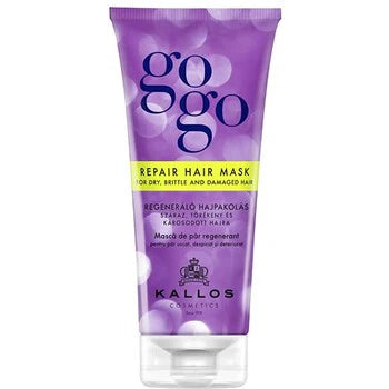 Kallos - GoGo Repair Hair Mask For Dry, Brittle And Damaged Hair - 200ml  Kallos - Nutra Best Bulgaria