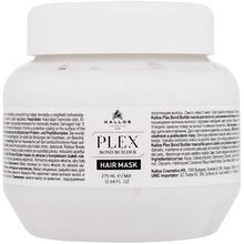 Kallos - Plex Bond Builder Hair Mask - chemically treated and damaged hair - 1000ml  Kallos - Nutra Best Bulgaria